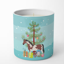 Load image into Gallery viewer, Pinto Horse Christmas 10 oz Decorative Soy Candle