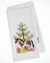 Load image into Gallery viewer, Pinto Horse Christmas Kitchen Towels – Set of 2 - Decorative &amp; Absorbent Cotton | BB9274WTKT