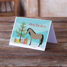 Load image into Gallery viewer, Welsh Pony Horse Christmas Greeting Cards -  Blank Note Cards – 8-Pack of Artist-Designed Cards with Envelopes