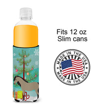 Load image into Gallery viewer, Welsh Pony Horse Christmas   Hugger for slim cans BB9277MUK
