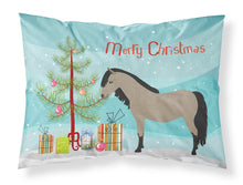 Load image into Gallery viewer, Welsh Pony Horse Christmas Fabric Standard Pillowcase – Artistic Decorative Front, White Back BB9277PILLOWCASE