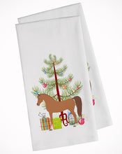Load image into Gallery viewer, Arabian Horse Christmas Kitchen Towels – Set of 2 - Decorative &amp; Absorbent Cotton | BB9278WTKT