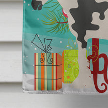 Load image into Gallery viewer, Cyldesdale Horse Christmas Flag Canvas House Size BB9279CHF