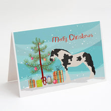 Load image into Gallery viewer, Cyldesdale Horse Christmas Greeting Cards -  Blank Note Cards – 8-Pack of Artist-Designed Cards with Envelopes