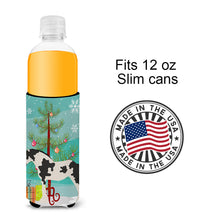 Load image into Gallery viewer, Cyldesdale Horse Christmas   Hugger for slim cans BB9279MUK