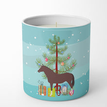 Load image into Gallery viewer, English Thoroughbred Horse Christmas 10 oz Decorative Soy Candle