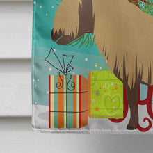 Load image into Gallery viewer, Shetland Pony Horse Christmas Flag Canvas House Size BB9281CHF