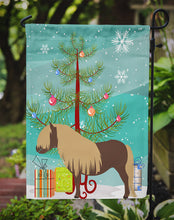 Load image into Gallery viewer, Shetland Pony Horse Christmas Garden Flag - Outdoor Decorative Yard Flag BB9281GF