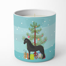 Load image into Gallery viewer, Friesian Horse Christmas 10 oz Decorative Soy Candle
