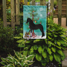Load image into Gallery viewer, Friesian Horse Christmas Garden Flag - Outdoor Decorative Yard Flag BB9282GF