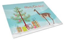 Load image into Gallery viewer, Vicugna or Vicuna Christmas Glass Cutting Boards – Durable, Decorative Kitchen Art Large BB9284LCB