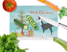 Load image into Gallery viewer, Llama Q' Ara Christmas Glass Cutting Boards – Durable, Decorative Kitchen Art Large BB9285LCB