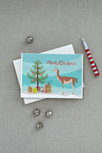 Load image into Gallery viewer, Guanaco Christmas Greeting Cards -  Blank Note Cards – 8-Pack of Artist-Designed Cards with Envelopes
