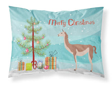 Load image into Gallery viewer, Guanaco Christmas Fabric Standard Pillowcase – Artistic Decorative Front, White Back BB9288PILLOWCASE