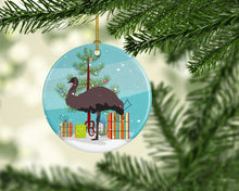 Load image into Gallery viewer, Emu Christmas Ornament - Round Ceramic Ornament – Artist-Designed Keepsake Decoration BB9289CO1
