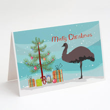Load image into Gallery viewer, Emu Christmas Greeting Cards -  Blank Note Cards – 8-Pack of Artist-Designed Cards with Envelopes