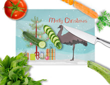 Load image into Gallery viewer, Emu Christmas Glass Cutting Boards – Durable, Decorative Kitchen Art Large BB9289LCB