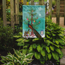 Load image into Gallery viewer, Indian Peacock Peafowl Christmas Garden Flag - Outdoor Decorative Yard Flag BB9292GF