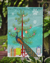 Load image into Gallery viewer, Indian Peacock Peafowl Christmas Garden Flag - Outdoor Decorative Yard Flag BB9292GF