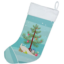 Load image into Gallery viewer, White Peacock Peafowl Christmas Christmas Stocking BB9293CS