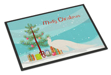Load image into Gallery viewer, White Peacock Peafowl Christmas Doormat - 24x36 Decorative Floor Mat – Indoor/Outdoor Rug with Artistic Flair BB9293JMAT
