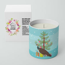 Load image into Gallery viewer, Indian Peahen Peafowl Christmas 10 oz Decorative Soy Candle