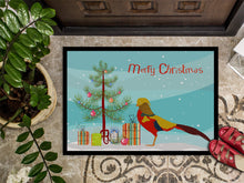 Load image into Gallery viewer, Golden or Chinese Pheasant Christmas Doormat - 24x36 Decorative Floor Mat – Indoor/Outdoor Rug with Artistic Flair BB9295JMAT