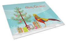 Load image into Gallery viewer, Golden or Chinese Pheasant Christmas Glass Cutting Boards – Durable, Decorative Kitchen Art Large BB9295LCB