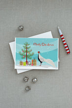 Load image into Gallery viewer, Silver Pheasant Christmas Greeting Cards -  Blank Note Cards – 8-Pack of Artist-Designed Cards with Envelopes