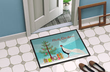 Load image into Gallery viewer, Silver Pheasant Christmas Doormat - 18x27 Decorative Floor Mat – Indoor/Outdoor Rug with Artistic Flair BB9296MAT