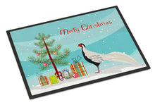Load image into Gallery viewer, Silver Pheasant Christmas Doormat - 18x27 Decorative Floor Mat – Indoor/Outdoor Rug with Artistic Flair BB9296MAT