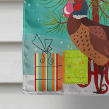 Load image into Gallery viewer, Ring-necked Common Pheasant Christmas Flag Canvas House Size BB9297CHF