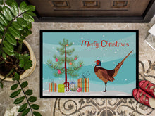 Load image into Gallery viewer, Ring-necked Common Pheasant Christmas Doormat - 18x27 Decorative Floor Mat – Indoor/Outdoor Rug with Artistic Flair BB9297MAT