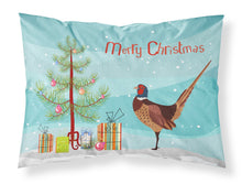 Load image into Gallery viewer, Ring-necked Common Pheasant Christmas Fabric Standard Pillowcase – Artistic Decorative Front, White Back BB9297PILLOWCASE