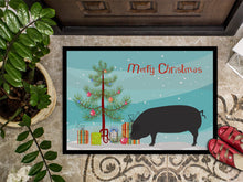 Load image into Gallery viewer, Devon Large Black Pig Christmas Doormat - 18x27 Decorative Floor Mat – Indoor/Outdoor Rug with Artistic Flair BB9298MAT