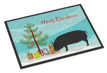 Load image into Gallery viewer, Devon Large Black Pig Christmas Doormat - 18x27 Decorative Floor Mat – Indoor/Outdoor Rug with Artistic Flair BB9298MAT
