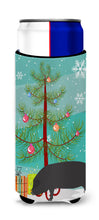 Load image into Gallery viewer, Devon Large Black Pig Christmas   Hugger for slim cans BB9298MUK