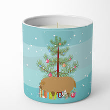 Load image into Gallery viewer, Hungarian Mangalica Pig Christmas 10 oz Decorative Soy Candle