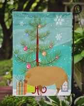Load image into Gallery viewer, Hungarian Mangalica Pig Christmas Garden Flag - Outdoor Decorative Yard Flag BB9301GF