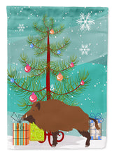 Load image into Gallery viewer, Wild Boar Pig Christmas Garden Flag - Outdoor Decorative Yard Flag BB9303GF