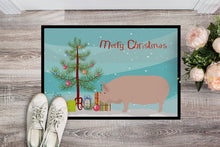 Load image into Gallery viewer, Welsh Pig Christmas Doormat - 24x36 Decorative Floor Mat – Indoor/Outdoor Rug with Artistic Flair BB9304JMAT
