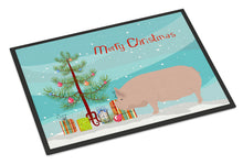Load image into Gallery viewer, Welsh Pig Christmas Doormat - 24x36 Decorative Floor Mat – Indoor/Outdoor Rug with Artistic Flair BB9304JMAT