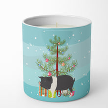 Load image into Gallery viewer, Hampshire Pig Christmas 10 oz Decorative Soy Candle
