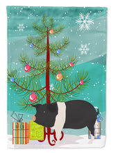 Load image into Gallery viewer, Hampshire Pig Christmas Garden Flag - Outdoor Decorative Yard Flag BB9306GF