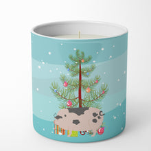 Load image into Gallery viewer, Gloucester Old Spot Pig Christmas 10 oz Decorative Soy Candle