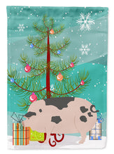 Load image into Gallery viewer, Gloucester Old Spot Pig Christmas Garden Flag - Outdoor Decorative Yard Flag BB9307GF