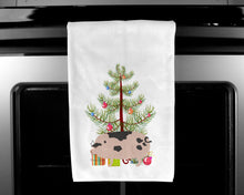 Load image into Gallery viewer, Gloucester Old Spot Pig Christmas Kitchen Towels – Set of 2 - Decorative &amp; Absorbent Cotton | BB9307WTKT