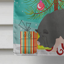 Load image into Gallery viewer, Vietnamese Pot-Bellied Pig Christmas Flag Canvas House Size BB9308CHF