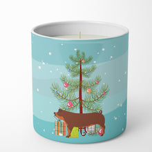 Load image into Gallery viewer, Duroc Pig Christmas 10 oz Decorative Soy Candle