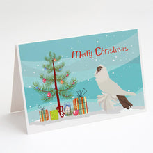 Load image into Gallery viewer, German Helmet Pigeon Christmas Greeting Cards -  Blank Note Cards – 8-Pack of Artist-Designed Cards with Envelopes